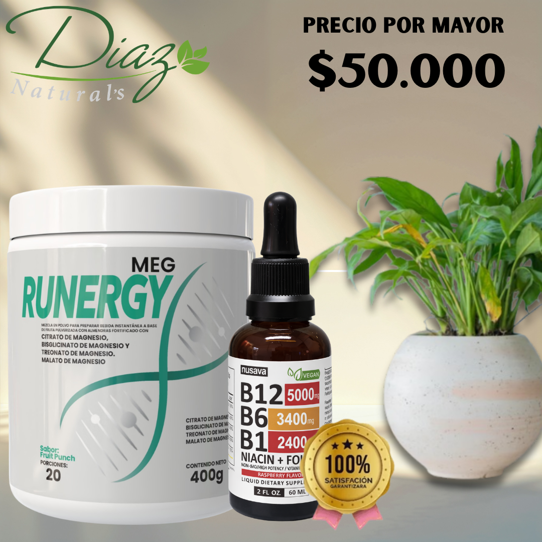 COMBO RUNERGY + VITAMINA B COMPLEX